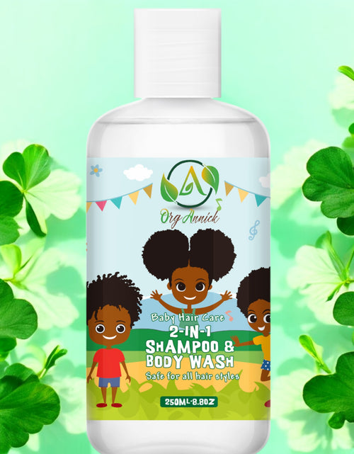 Load image into Gallery viewer, Papaya Pure 2-in-1 Shampoo & Body Wash: Gentle Baby Bliss and Newborn Nurture - 8.8oz