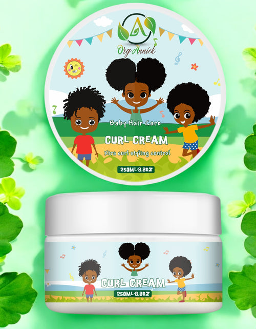 Load image into Gallery viewer, Papaya Pure Baby Curl Cream for Newborns & Babies - Nourishing and Gentle Hair Cream - 8.8oz