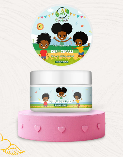 Load image into Gallery viewer, Papaya Pure Baby Curl Cream for Newborns & Babies - Nourishing and Gentle Hair Cream - 8.8oz