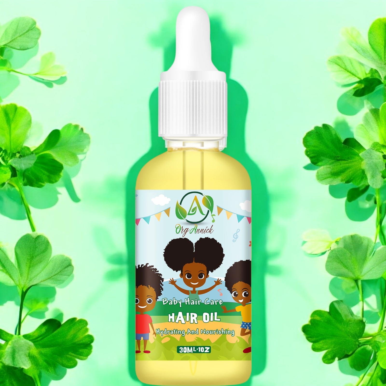 Papaya Pure Baby Hair Oil - Nourish & Protect Delicate Hair for Healthy Hair Growth - 1oz