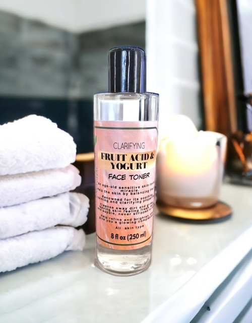 Load image into Gallery viewer, AHA Fruit Acid Facial Toner, 9 oz