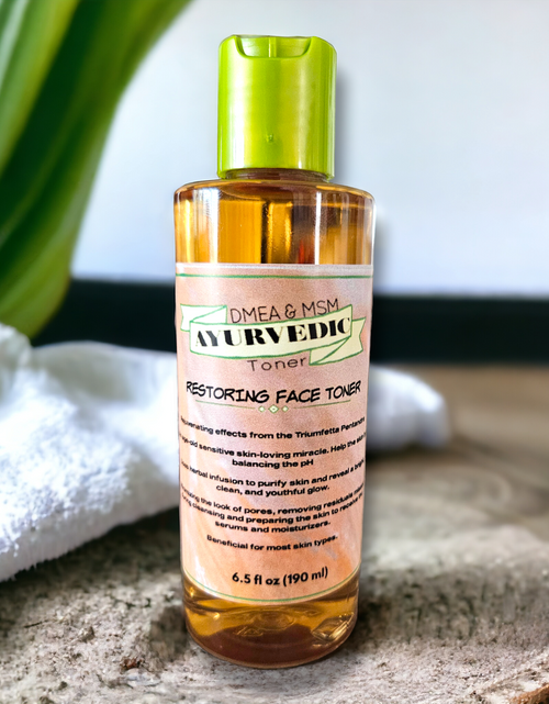 Load image into Gallery viewer, Ayurvedic Toner DMEA & MSM Facial Toner, 6.5 oz