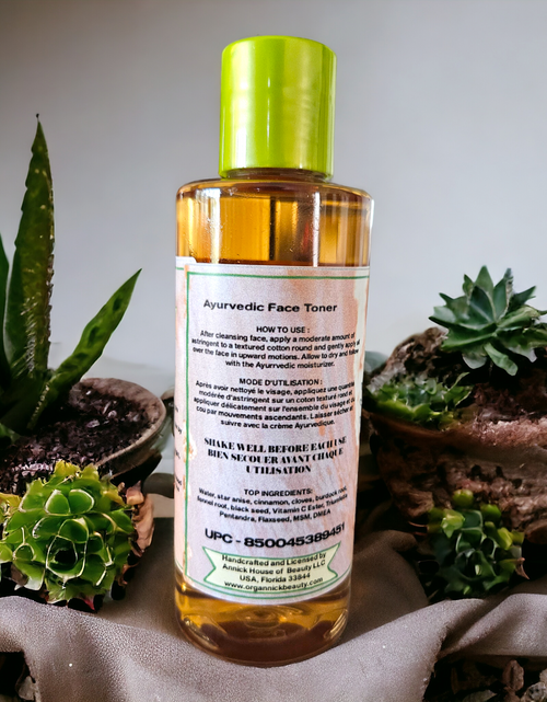 Load image into Gallery viewer, Ayurvedic Toner DMEA & MSM Facial Toner, 6.5 oz