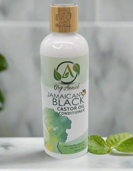 Nourish & Flourish Jamaican Black Castor Oil Conditioner: Nature's Secret to Healthy Hair - 10oz
