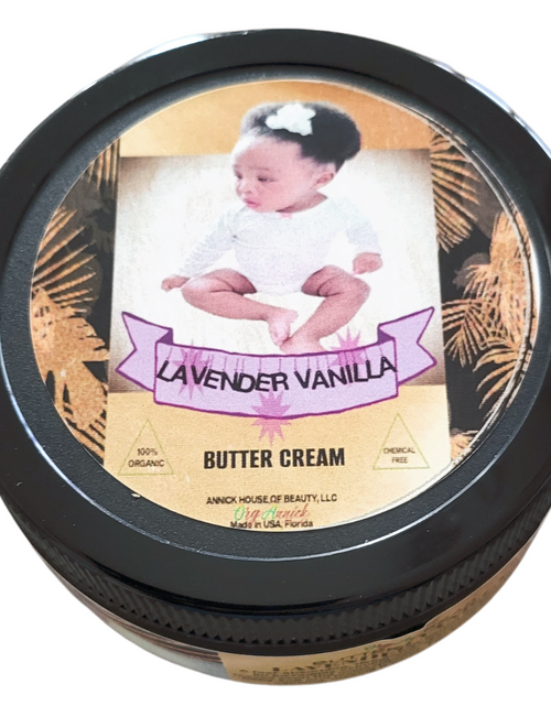 Load image into Gallery viewer, Moisture Glycerin Smooth Body Cream for Baby & Newborn – 8 oz Whipped Hydrating Butter for Dry and Sensitive Skin | Fast-Absorbing Daily Moisturizer for All Ages