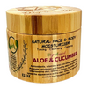 Toning Aloe Vera Natural Moisturizer cream with Aloe Gel and Extract - 12oz