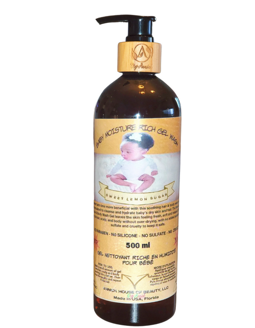 Load image into Gallery viewer, Extra Gentle, Moisture Rich Hypoallergenic Body Wash  Gel for Babies and Kids