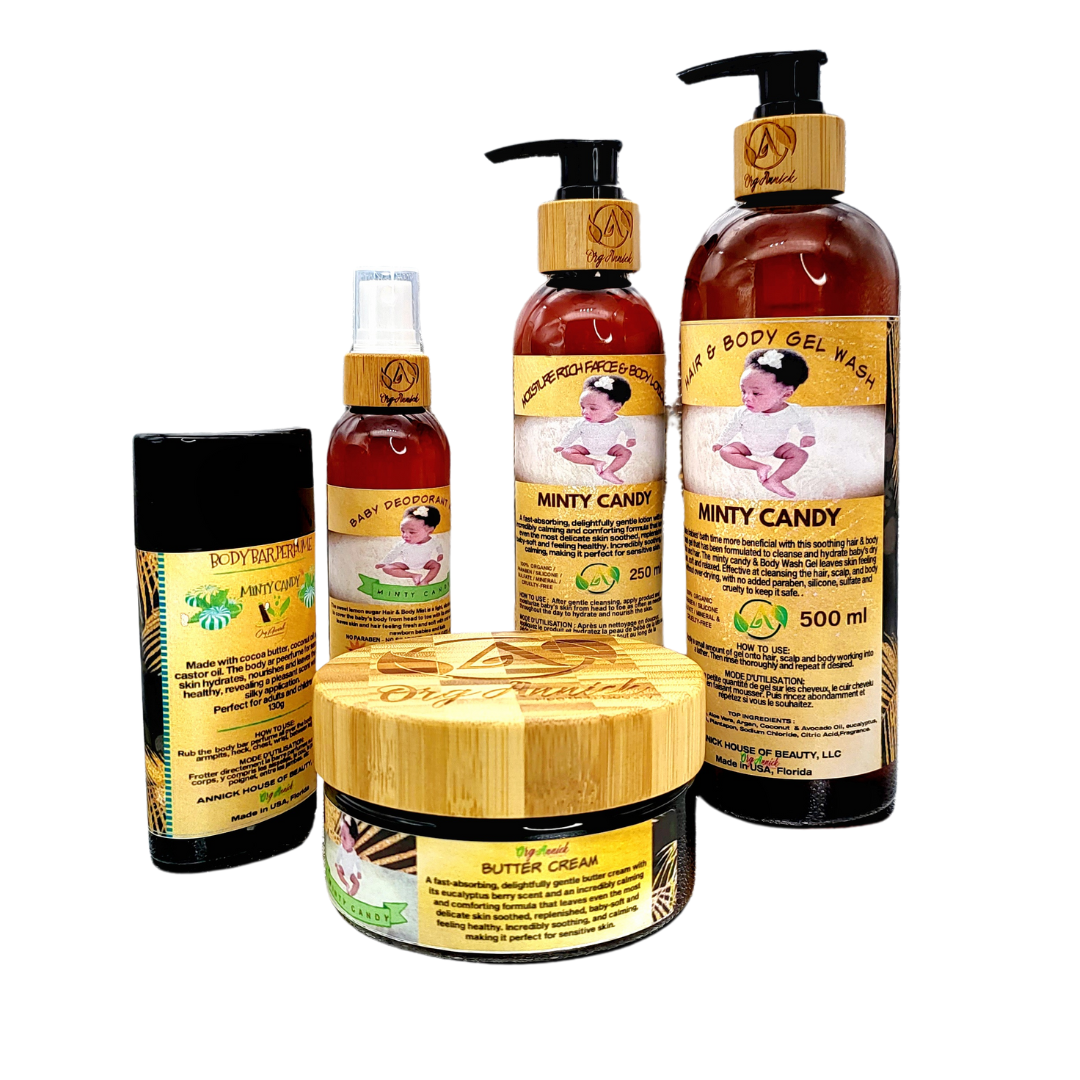 Skincare Set for Babies & Kids