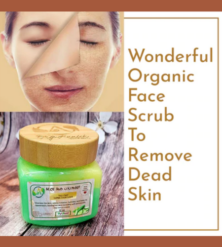 Wonderful Organic Face Scrub To Remove Dead Skin
