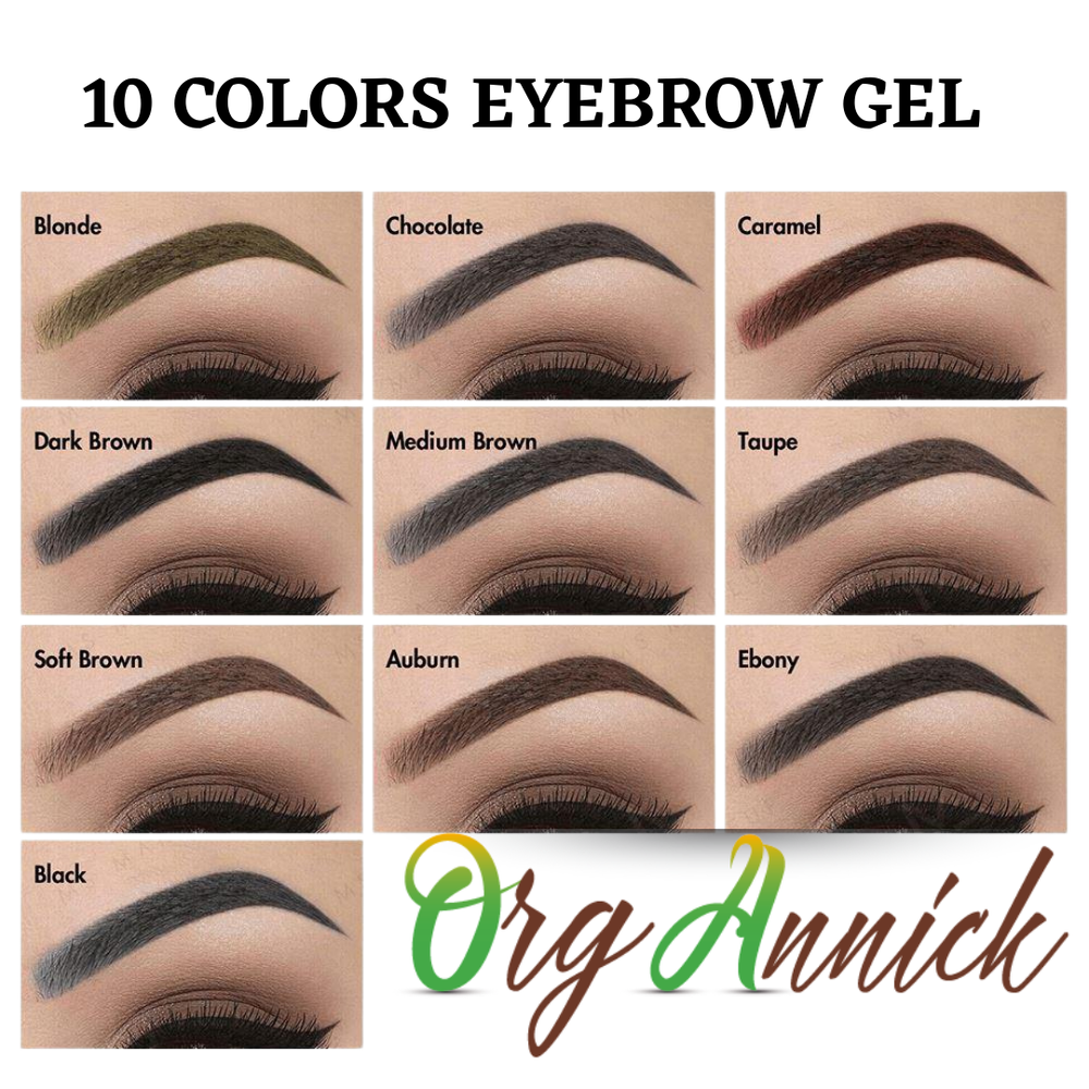 OrgAnnick™ Long-Wear Sculpting Eyebrow Gel – Natural Hold & Definition