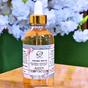 OrgAnnick™ Crystal-Clear Perfumed Body Oil – Lightweight, Long-Lasting Fragrance & Silky Glow