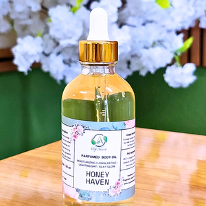 OrgAnnick™ Crystal-Clear Perfumed Body Oil – Lightweight, Long-Lasting Fragrance & Silky Glow