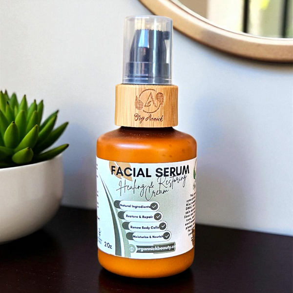OrgAnnick Healing & Restoring Serum Cream - Plant-Based Botanicals – 65g