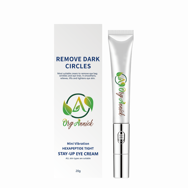 OrgAnnick Collagen Eye Cream & Dark Circle Remover with Vibrating Applicator