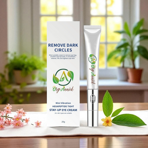 OrgAnnick Collagen Eye Cream & Dark Circle Remover with Vibrating Applicator