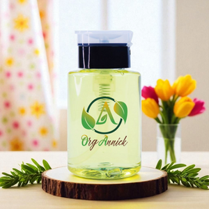 OrgAnnick Deep-Cleansing Makeup Remover Plant-Based & Hydrating Oil Cleanser – 8oz