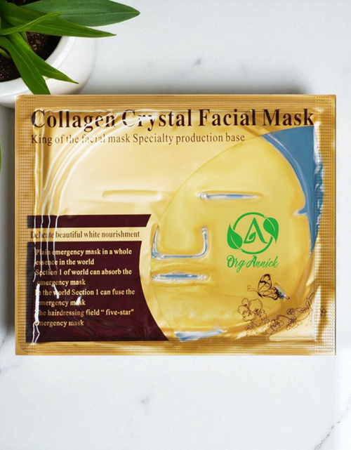 Load image into Gallery viewer, OrgAnnick 24K Gold Collagen Crystal Facial Mask
