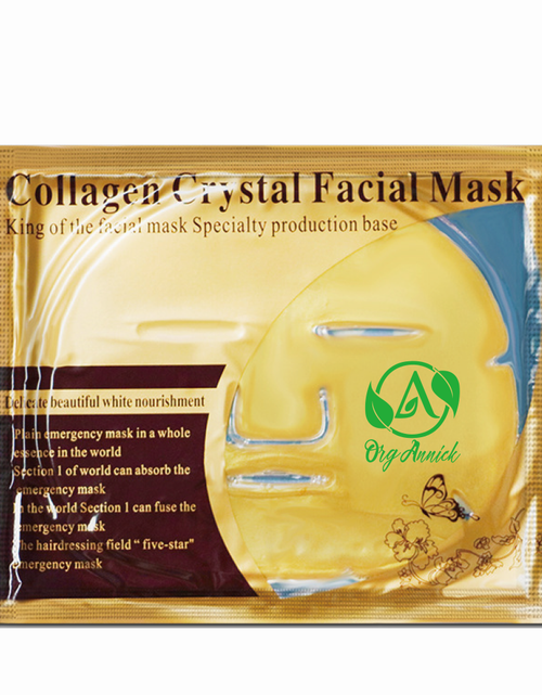 Load image into Gallery viewer, OrgAnnick 24K Gold Collagen Crystal Facial Mask
