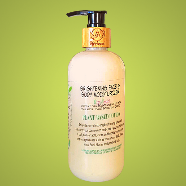 Illuminating & Nourishing Plant-Based Brightening Lotion - 12oz
