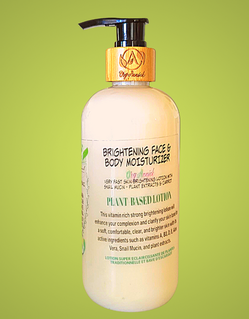 Load image into Gallery viewer, Illuminating &amp; Nourishing Plant-Based Brightening Lotion - 12oz
