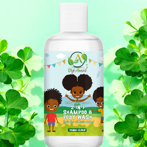 Papaya Pure 2-in-1 Shampoo & Body Wash: Gentle Baby Bliss and Newborn Nurture - 8.8oz