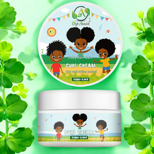 Papaya Pure Baby Curl Cream for Newborns & Babies - Nourishing and Gentle Hair Cream - 8.8oz