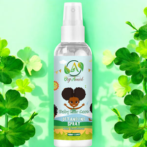 Papaya Pure Baby Detangling Hair Spray - Gentle, Non-Irritating & Soft - 3.5oz