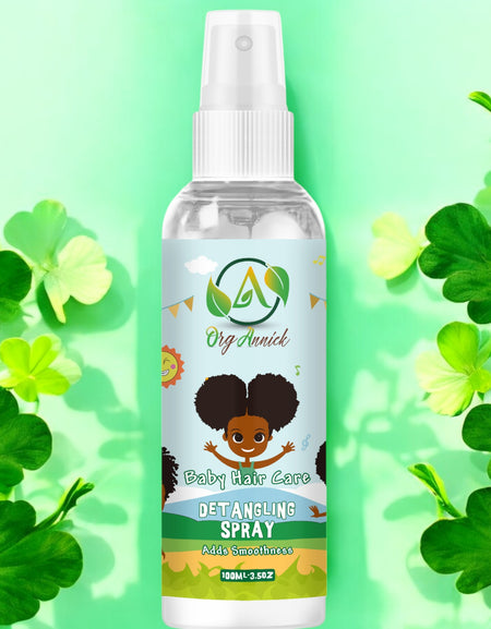 Papaya Pure Baby Detangling Hair Spray - Gentle, Non-Irritating & Soft - 3.5oz