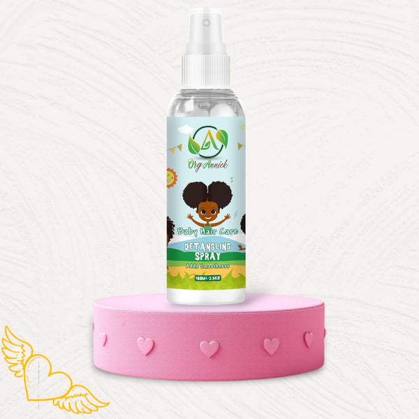 Papaya Pure Baby Detangling Hair Spray - Gentle, Non-Irritating & Soft - 3.5oz