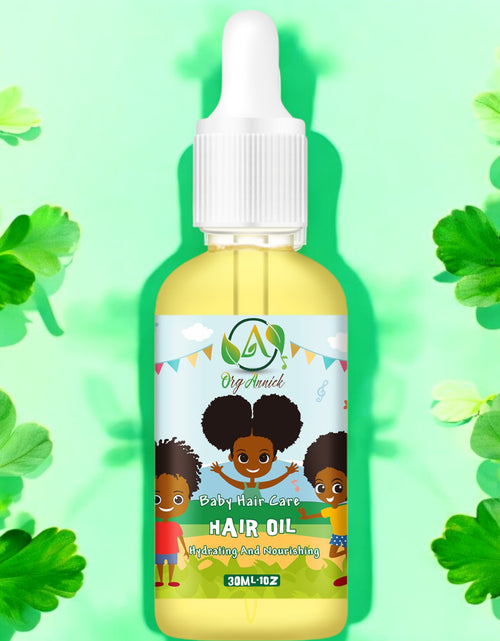 Load image into Gallery viewer, Papaya Pure Baby Hair Oil - Nourish &amp; Protect Delicate Hair for Healthy Hair Growth - 1oz
