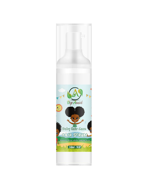 Load image into Gallery viewer, Papaya Pure Baby Hair Serum - Soft, Silky &amp; Healthy Hair Growth - 1oz
