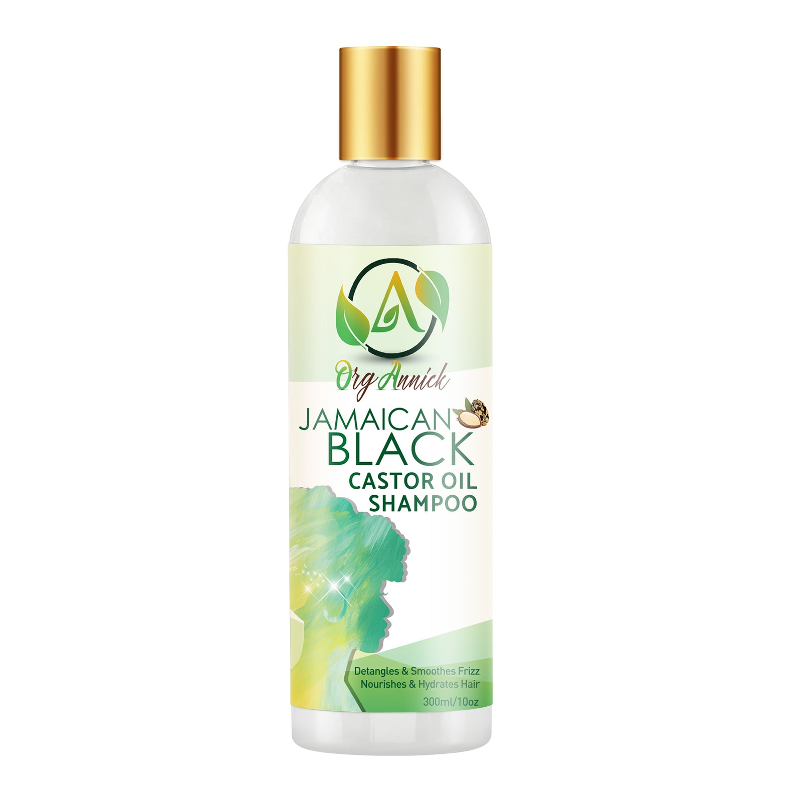 Nourish & Flourish Jamaican Black Castor Oil Shampoo: Nature's Secret to Healthy Hair - 10oz