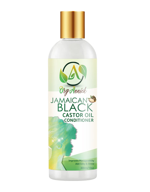 Load image into Gallery viewer, Nourish &amp; Flourish Jamaican Black Castor Oil Conditioner: Nature&#39;s Secret to Healthy Hair - 10oz
