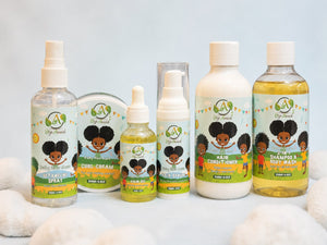 OrgAnnick™ Papaya Pure Baby Haircare Bundle – Natural & Gentle Set for Newborns & Babies