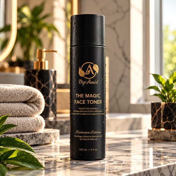 OrgAnnick Men’s Face Toner Magic Mboma Balancing & Pore- Refining– 4 oz