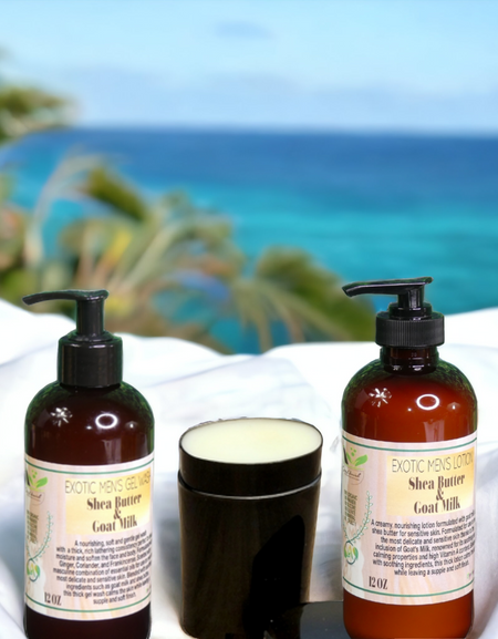 Bath & Body Combo, Shea butter & Goat Milk Pack