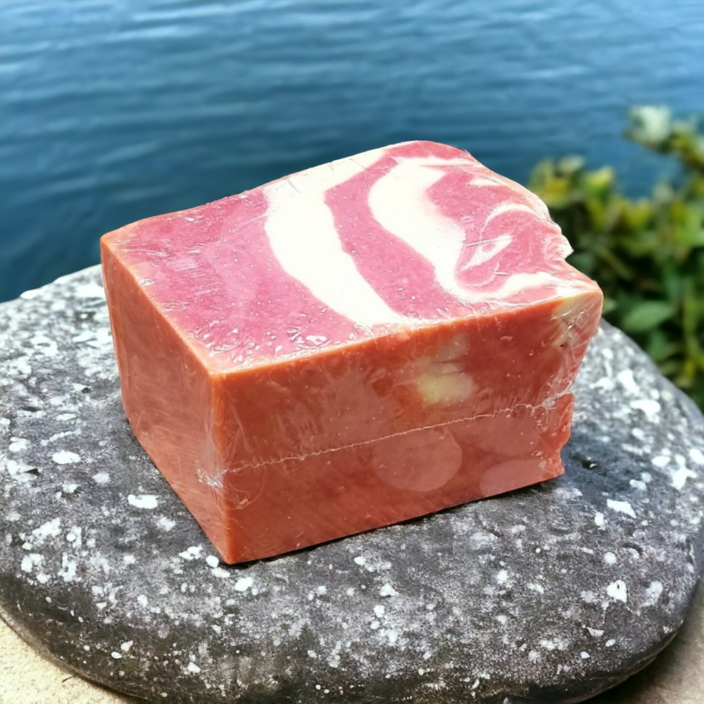Tomato, Goat Milk &amp; Rice Soap Bar - Pink Candy