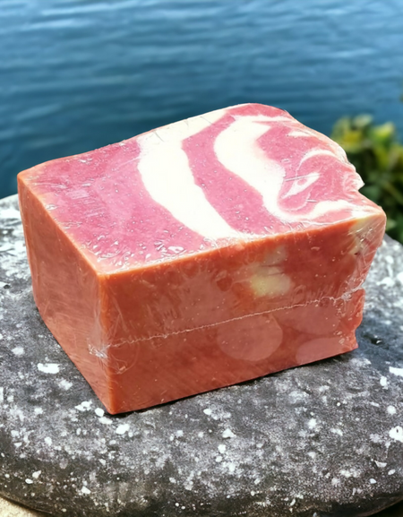 Tomato, Goat Milk & Rice Soap Bar - Pink Candy