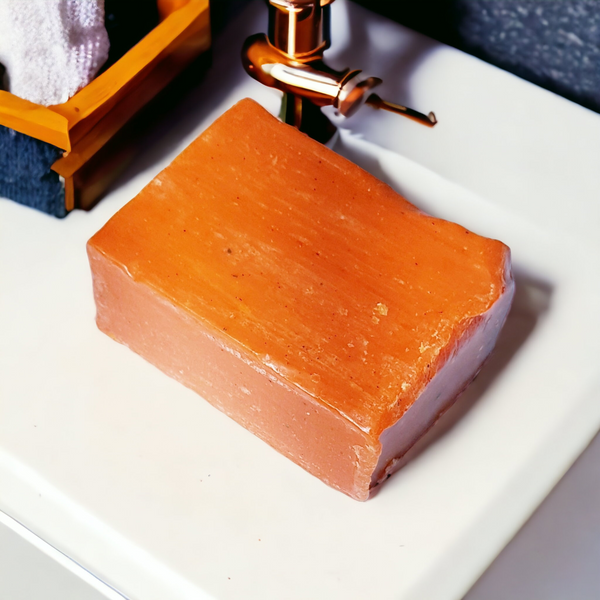 Nature's Glow Brightening Carrot Soap Bar - 8oz