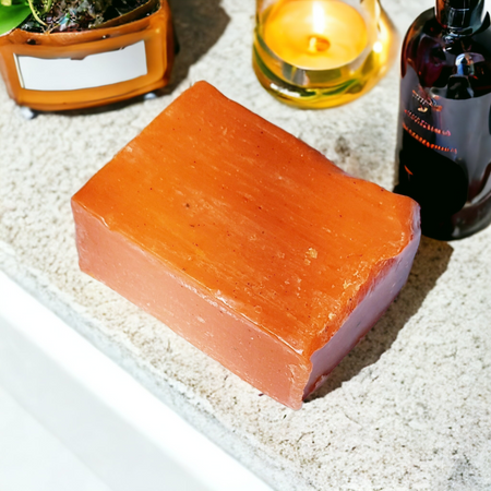Nature's Glow Brightening Carrot Soap Bar - 8oz