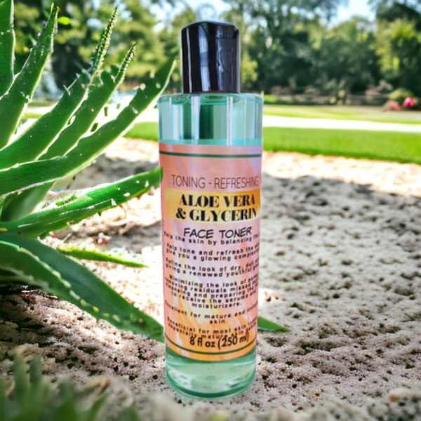 Aloe Vera & Cucumber Facial Toner, 6.5 oz