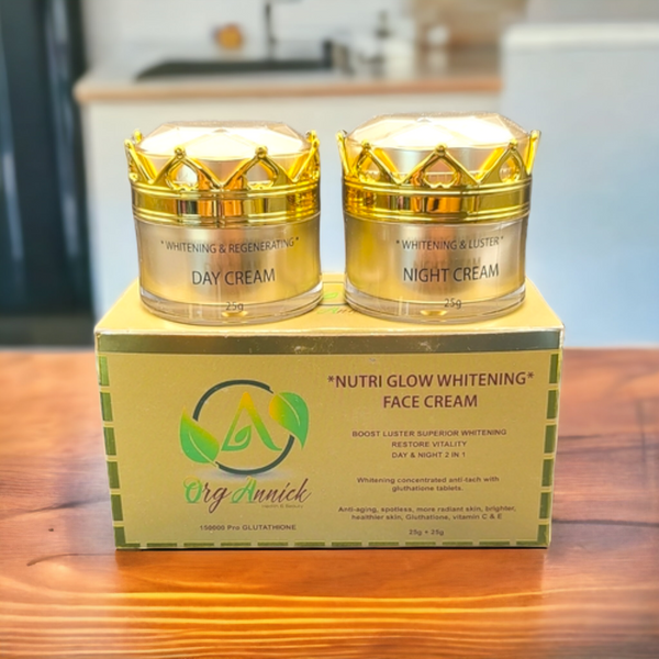 Nutri Glow Collagen & Glutathione Face Cream for Day and Night – 50g | Hydrating Moisturizer for Face and Neck | Lightweight, Non-Greasy Cream for All Skin Types | With Vitamin E and Plant-Based Ingredients