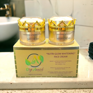Nutri Glow Collagen & Glutathione Face Cream for Day and Night – 50g | Hydrating Moisturizer for Face and Neck | Lightweight, Non-Greasy Cream for All Skin Types | With Vitamin E and Plant-Based Ingredients