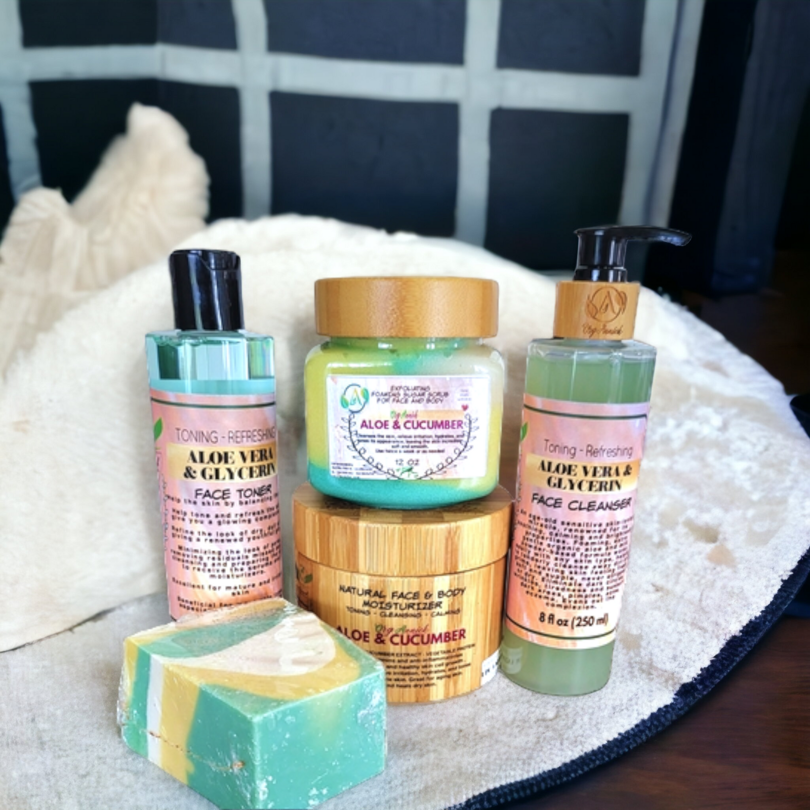 Aloe Vera Body & Facial Set (Pack of 5)