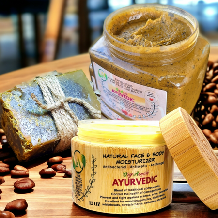 Ayurvedic Body & Facial Skincare Set