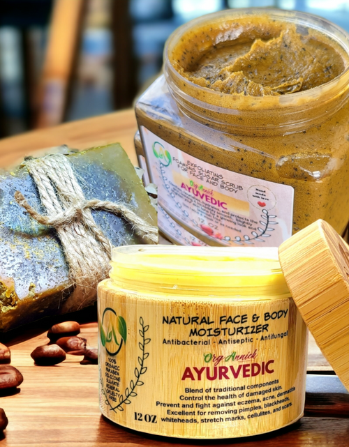 Load image into Gallery viewer, Ayurvedic Body &amp; Facial Skincare Set (Pack of 3)

