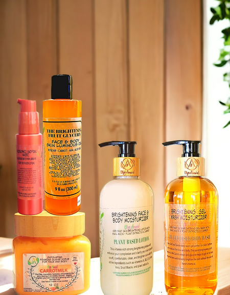 Brightening Plant-Based Set with Carrot and Rosehip Set