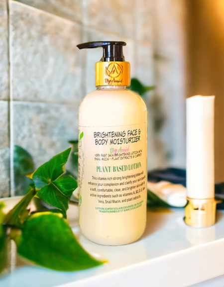 Illuminating & Nourishing Plant-Based Brightening Lotion - 12oz