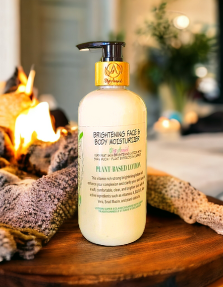 Illuminating & Nourishing Plant-Based Brightening Lotion - 12oz