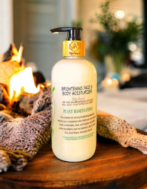 Load image into Gallery viewer, Illuminating &amp; Nourishing Plant-Based Brightening Lotion - 12oz
